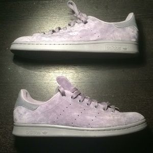 Gray Suede Adidas Stan Smith